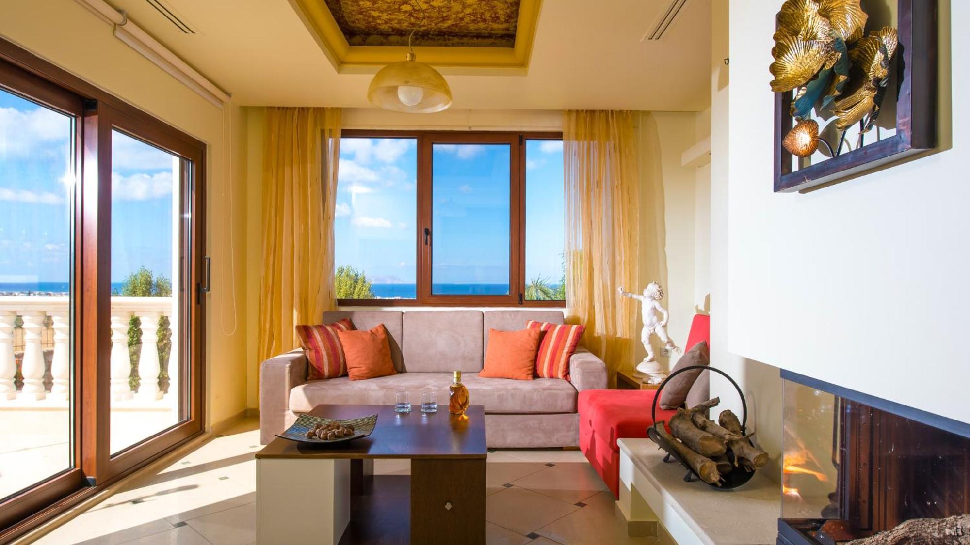 Sunshine Villa With Private Pool By Estia Hersonissos  Bagian luar foto