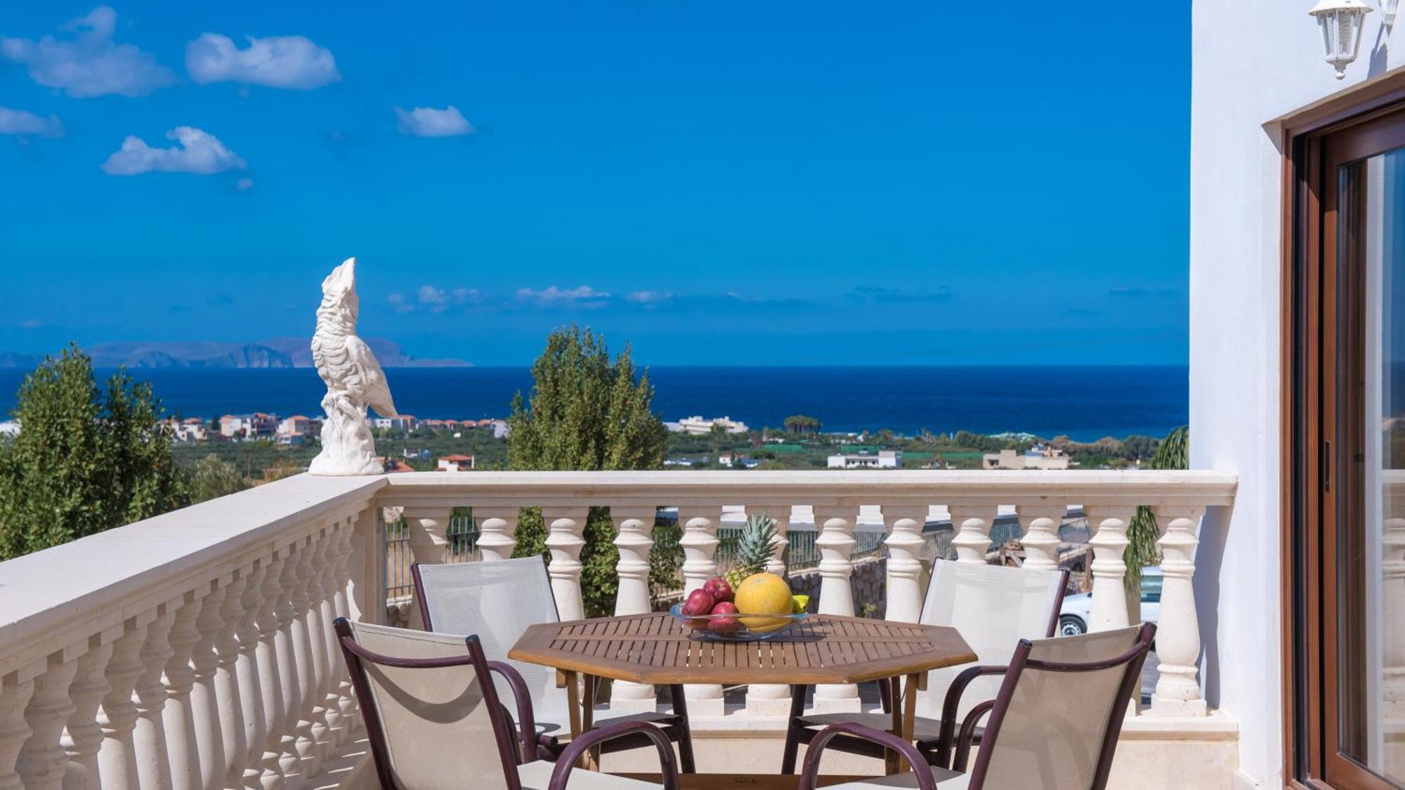 Sunshine Villa With Private Pool By Estia Hersonissos  Bagian luar foto